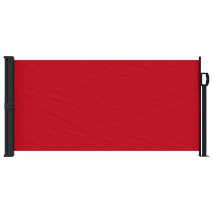 Toldo lateral retrátil 100x300 cm vermelho