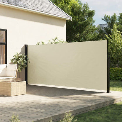 Toldo lateral retrátil 160x300 cm cor creme