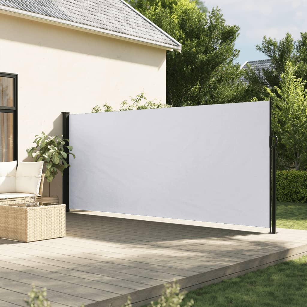 Toldo lateral retrátil 160x300 cm branco