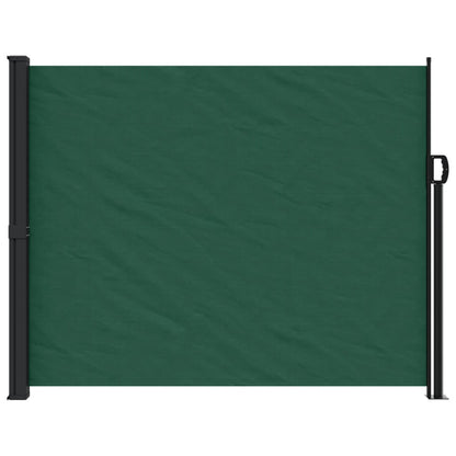 Toldo lateral retrátil 160x300 cm verde-escuro