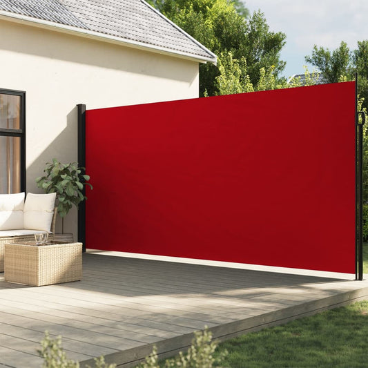 Toldo lateral retrátil 200x300 cm vermelho