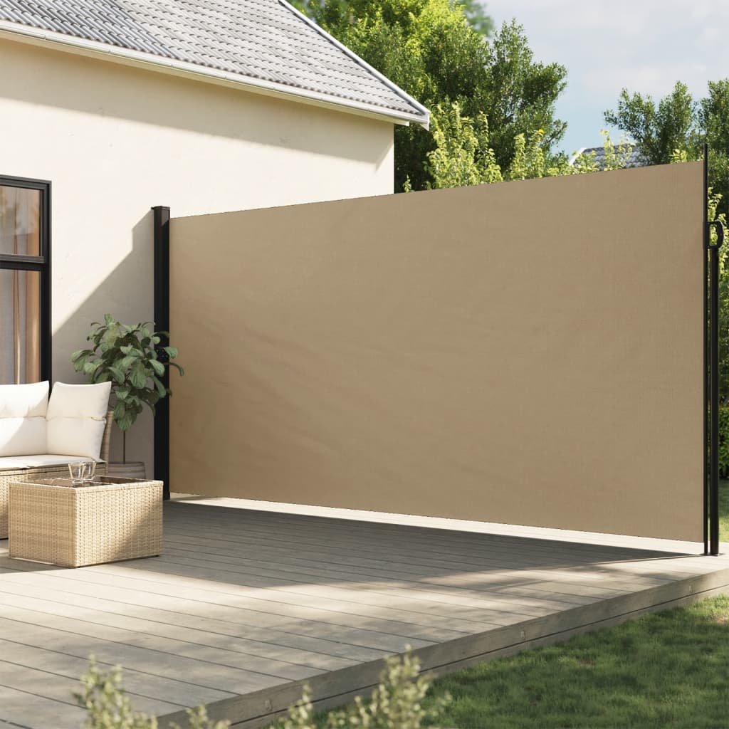 Toldo lateral retrátil 200x300 cm bege