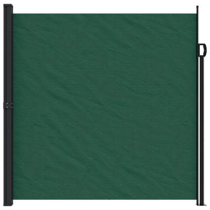 Toldo lateral retrátil 200x300 cm verde-escuro