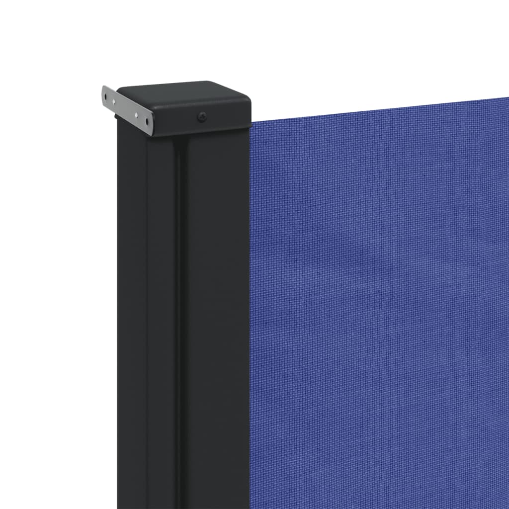 Toldo lateral retrátil 220x300 cm azul