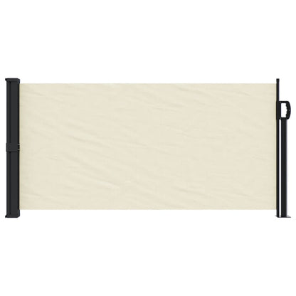 Toldo lateral retrátil 100x500 cm cor creme