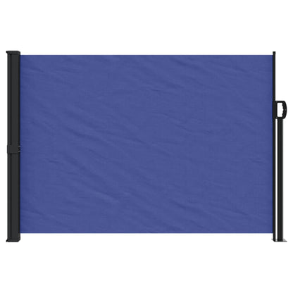 Toldo lateral retrátil 140x500 cm azul