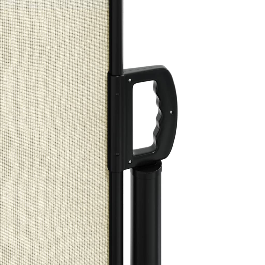 Toldo lateral retrátil 160x500 cm cor creme