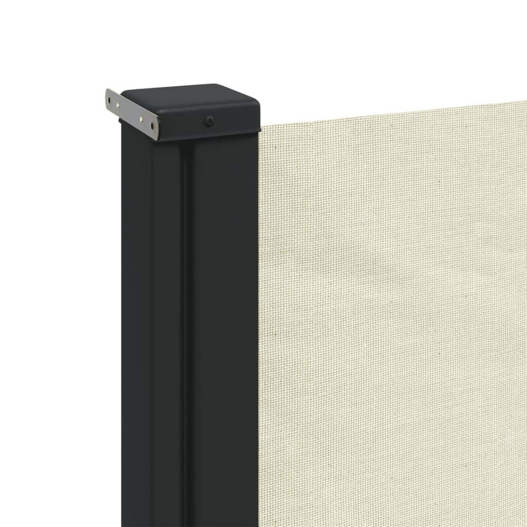 Toldo lateral retrátil 200x500 cm cor creme