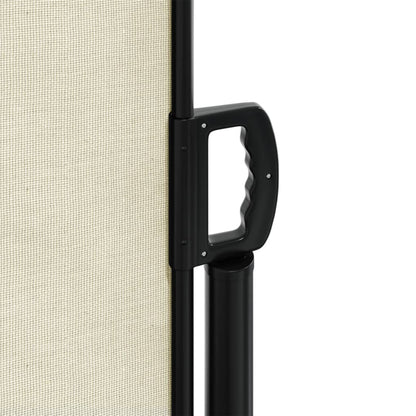 Toldo lateral retrátil 200x500 cm cor creme