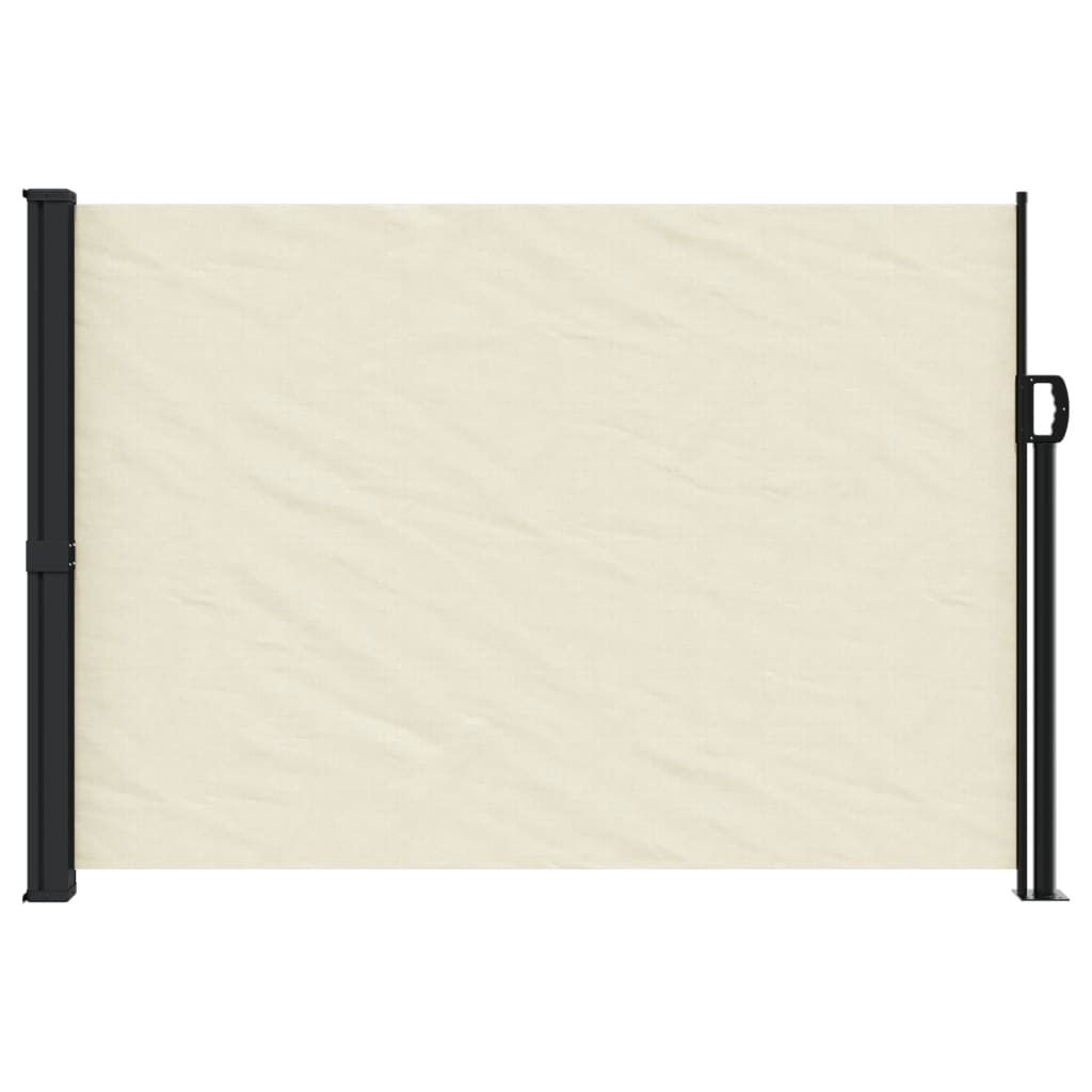 Toldo lateral retrátil 140x600 cm creme