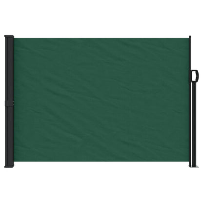 Toldo lateral retrátil 140x600 cm verde-escuro