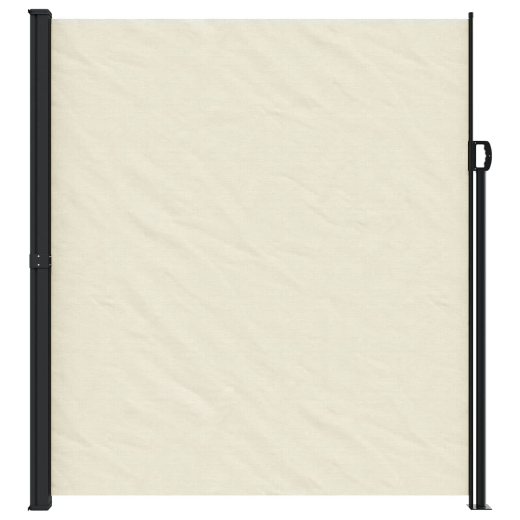 Toldo lateral retrátil 220x600 cm cor creme