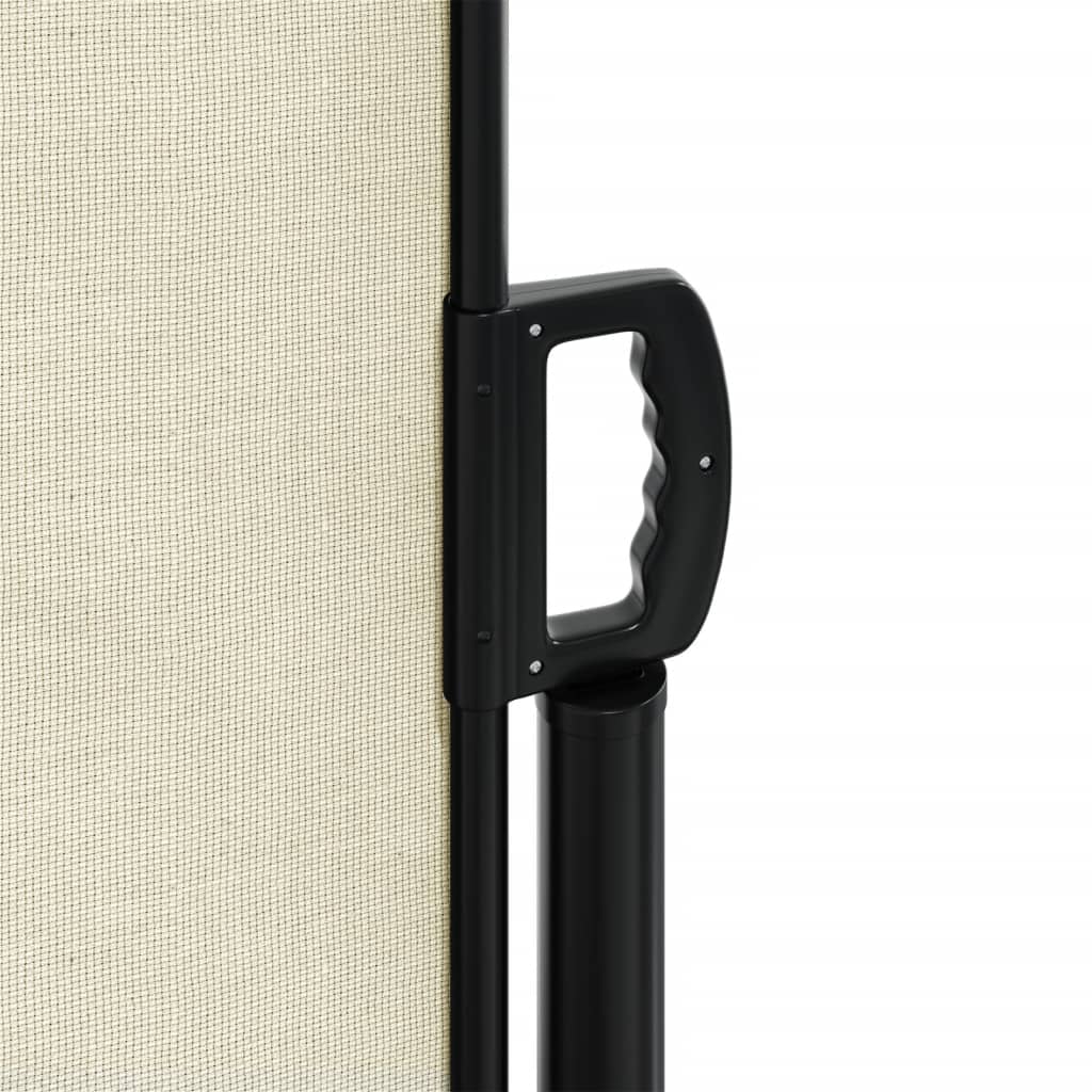 Toldo lateral retrátil 220x600 cm cor creme