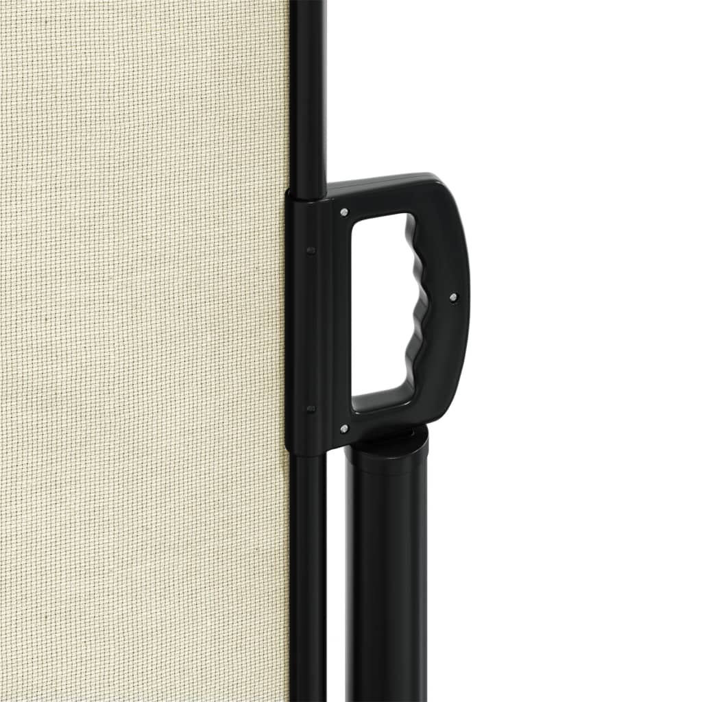 Toldo lateral retrátil 100x600 cm creme