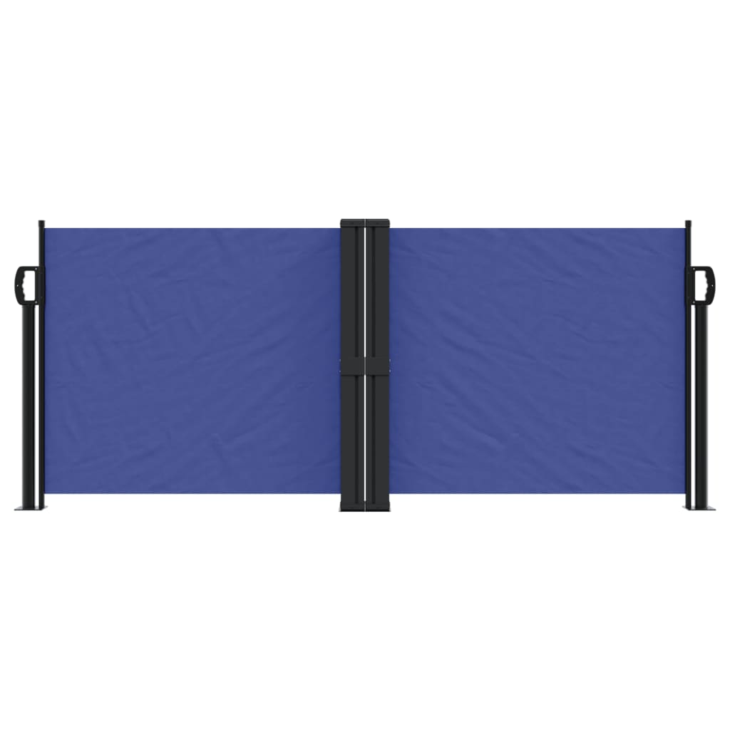 Toldo lateral retrátil 100x600 cm azul