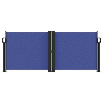 Toldo lateral retrátil 100x600 cm azul