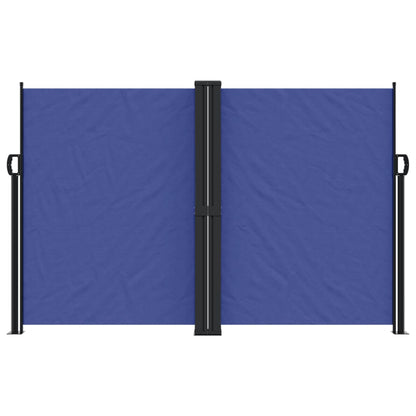 Toldo lateral retrátil 160x600 cm azul