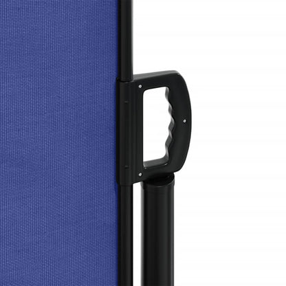 Toldo lateral retrátil 160x600 cm azul