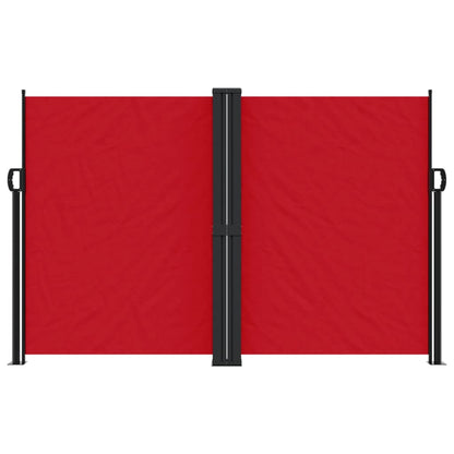 Toldo lateral retrátil 160x600 cm vermelho