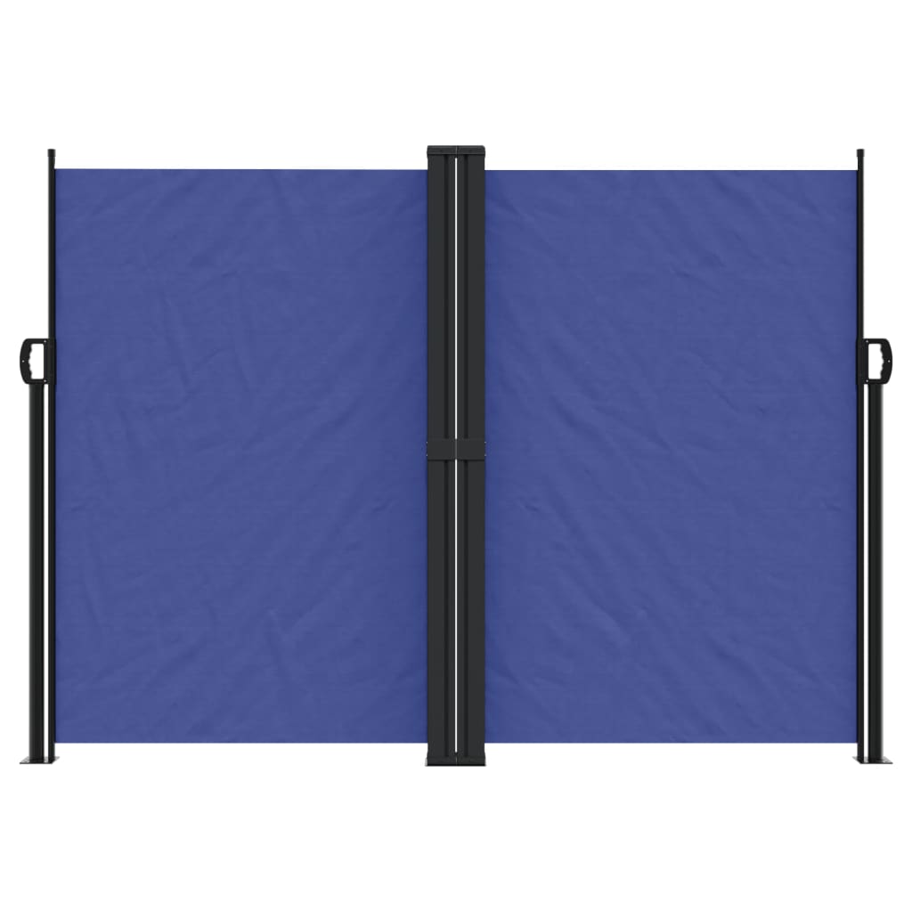 Toldo lateral retrátil 180x600 cm azul