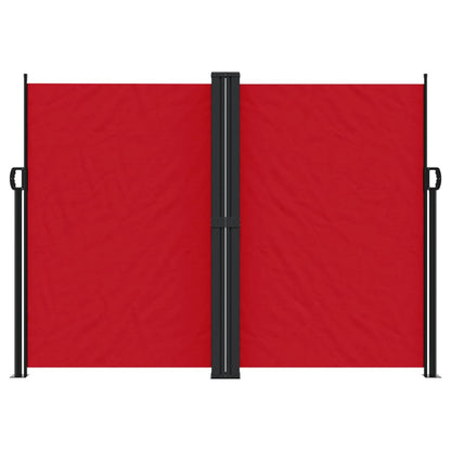 Toldo lateral retrátil 180x600 cm vermelho