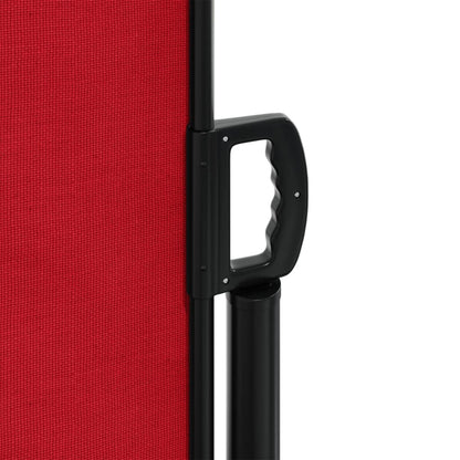 Toldo lateral retrátil 180x600 cm vermelho