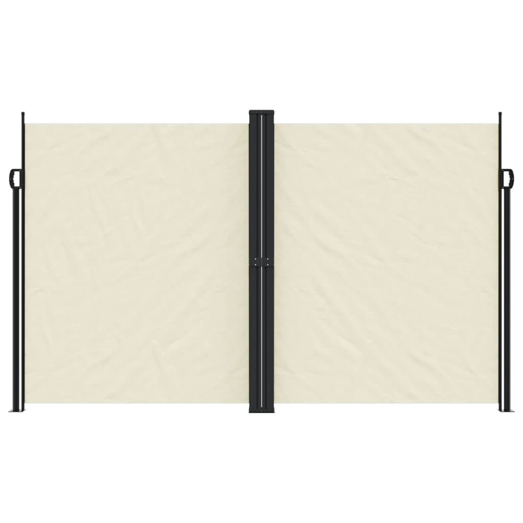 Toldo lateral retrátil 200x600 cm cor creme