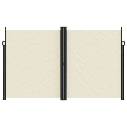 Toldo lateral retrátil 200x600 cm cor creme