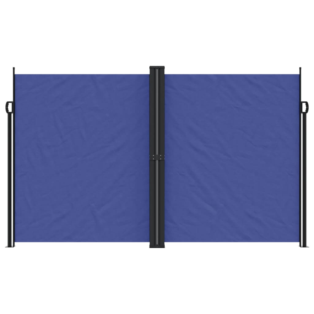 Toldo lateral retrátil 200x600 cm azul