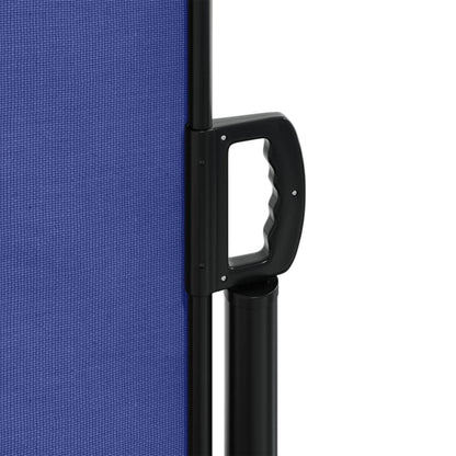 Toldo lateral retrátil 200x600 cm azul