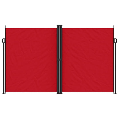 Toldo lateral retrátil 200x600 cm vermelho