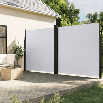 Toldo lateral retrátil 200x600 cm branco