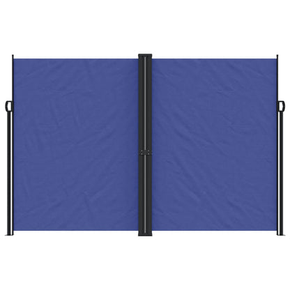 Toldo lateral retrátil 220x600 cm azul