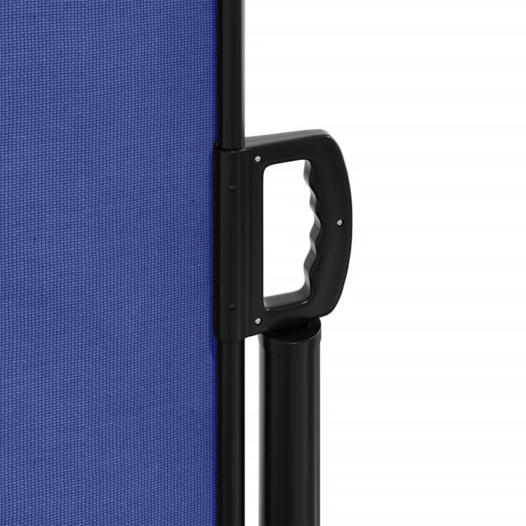 Toldo lateral retrátil 220x600 cm azul