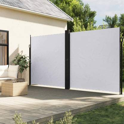 Toldo lateral retrátil 220x600 cm branco