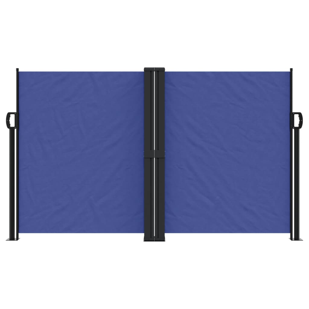 Toldo lateral retrátil 140x1000 cm azul