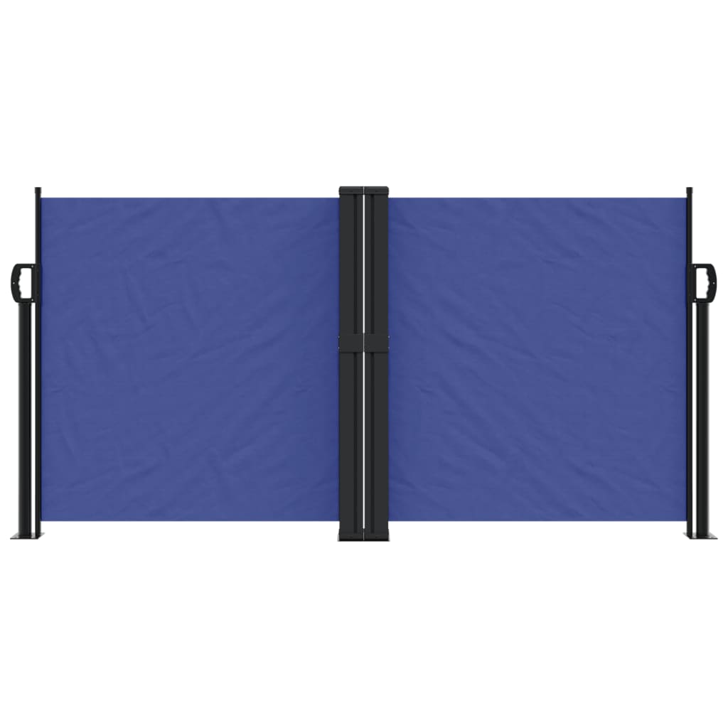 Toldo lateral retrátil 120x1200 cm azul