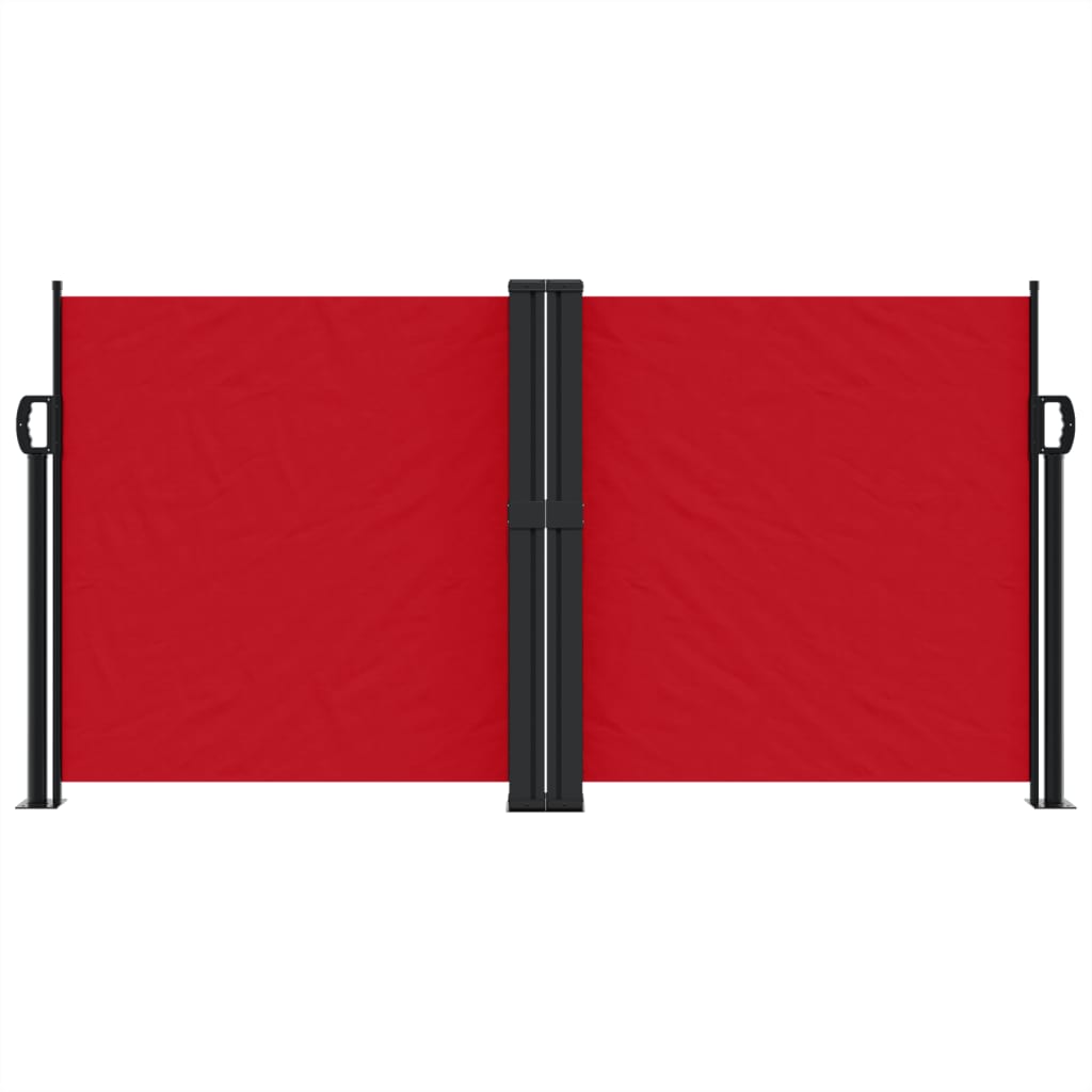 Toldo lateral retrátil 120x1200 cm vermelho