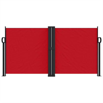 Toldo lateral retrátil 120x1200 cm vermelho