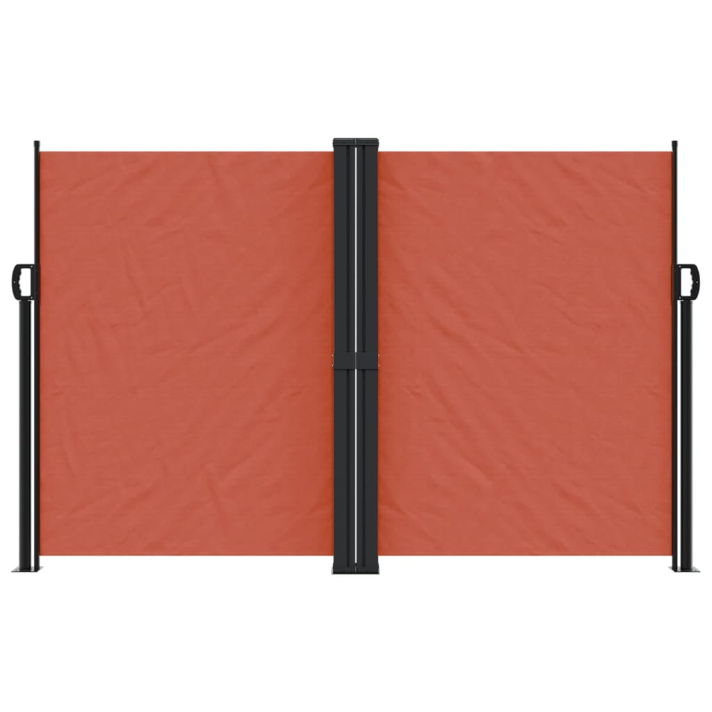 Toldo lateral retrátil 160x1200 cm terracotta