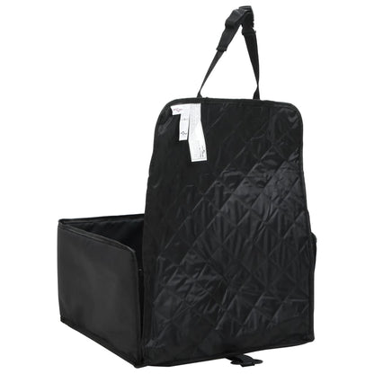 Assento de carro para cão 45x45x25/55 cm preto