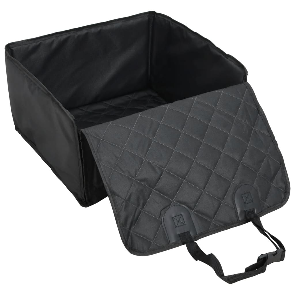 Assento de carro para cão 45x45x25/55 cm preto