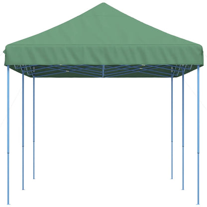 Tenda para festas pop-up dobrável 580x292x315 cm verde