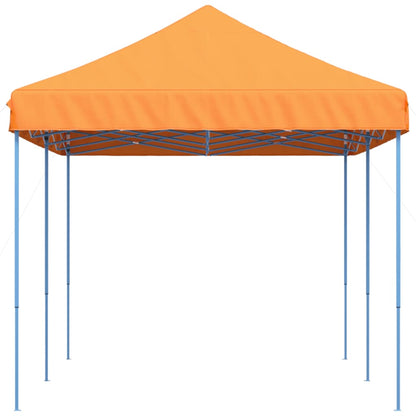 Tenda para festas pop-up dobrável 580x292x315 cm laranja