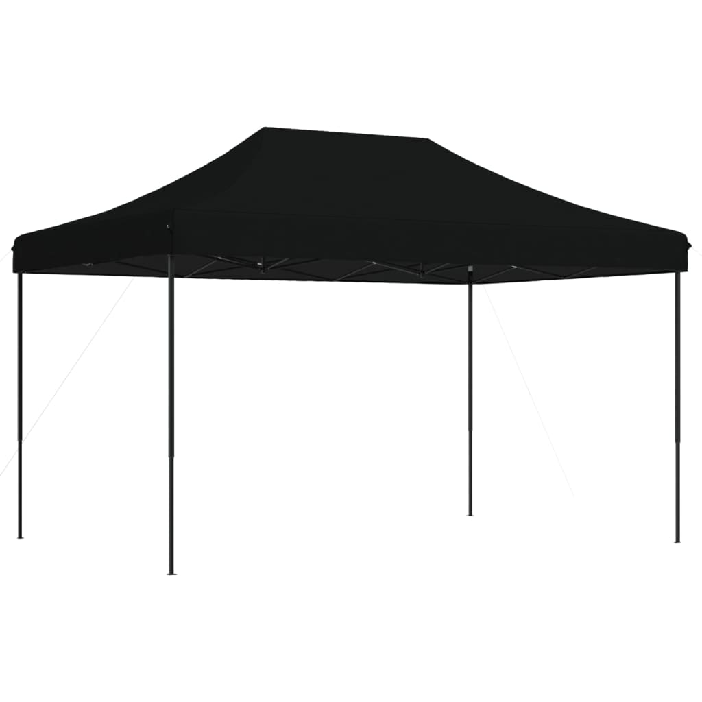 Tenda para festas pop-up dobrável 440x292x315 cm preto