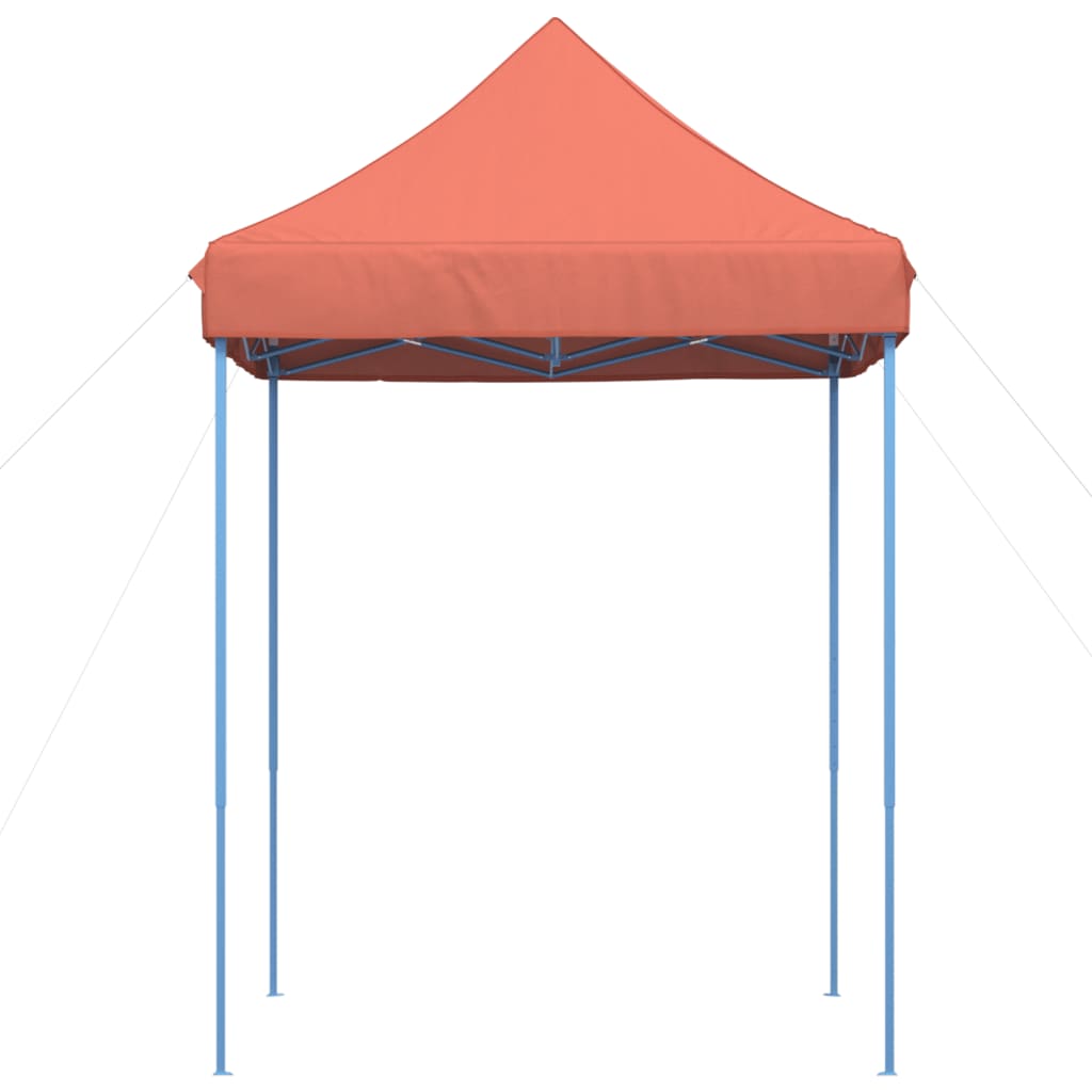 Tenda para festas pop-up dobrável 200x200x306 terracotta