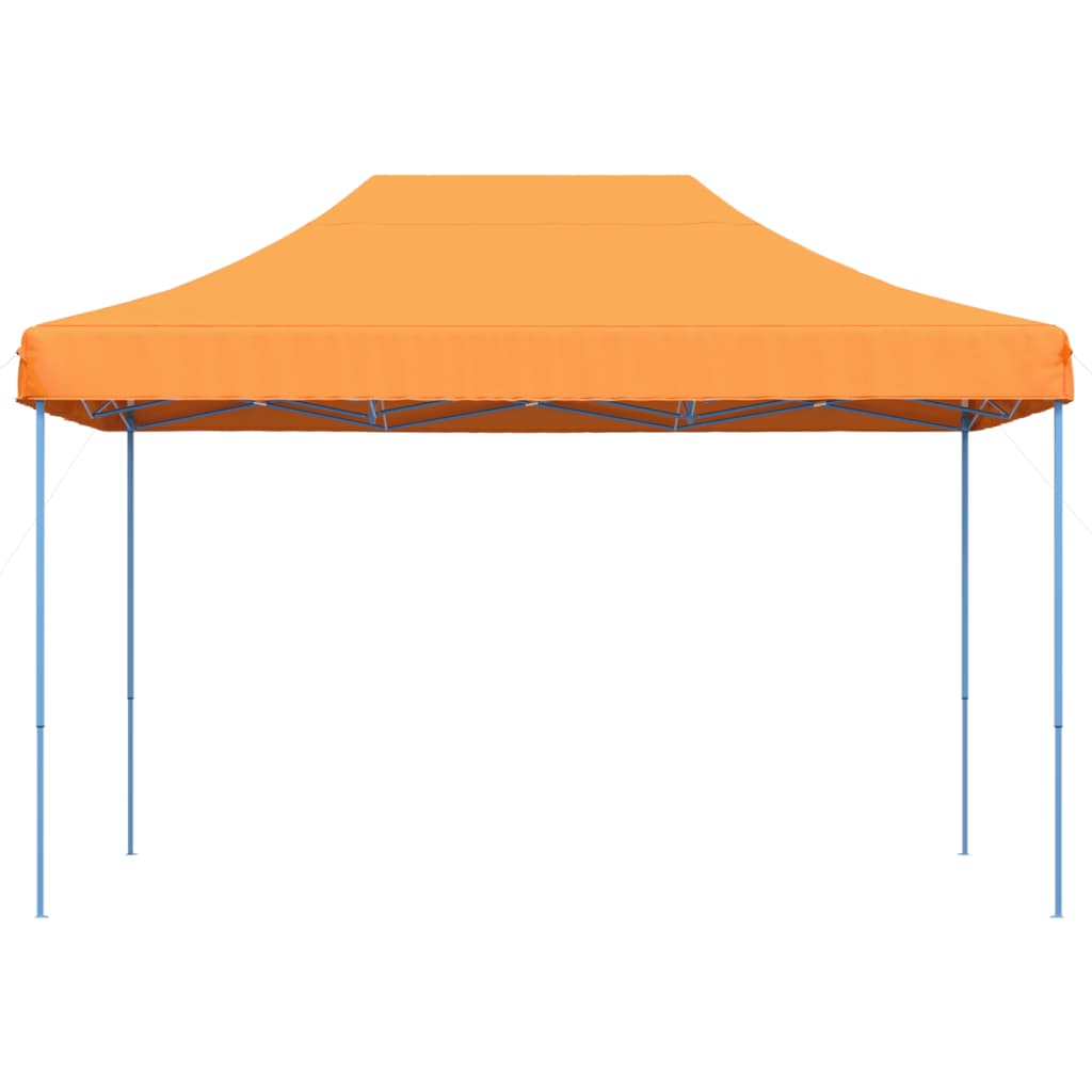 Tenda para festas pop-up dobrável 410x279x315 cm laranja