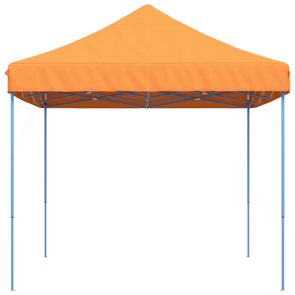 Tenda para festas pop-up dobrável 410x279x315 cm laranja