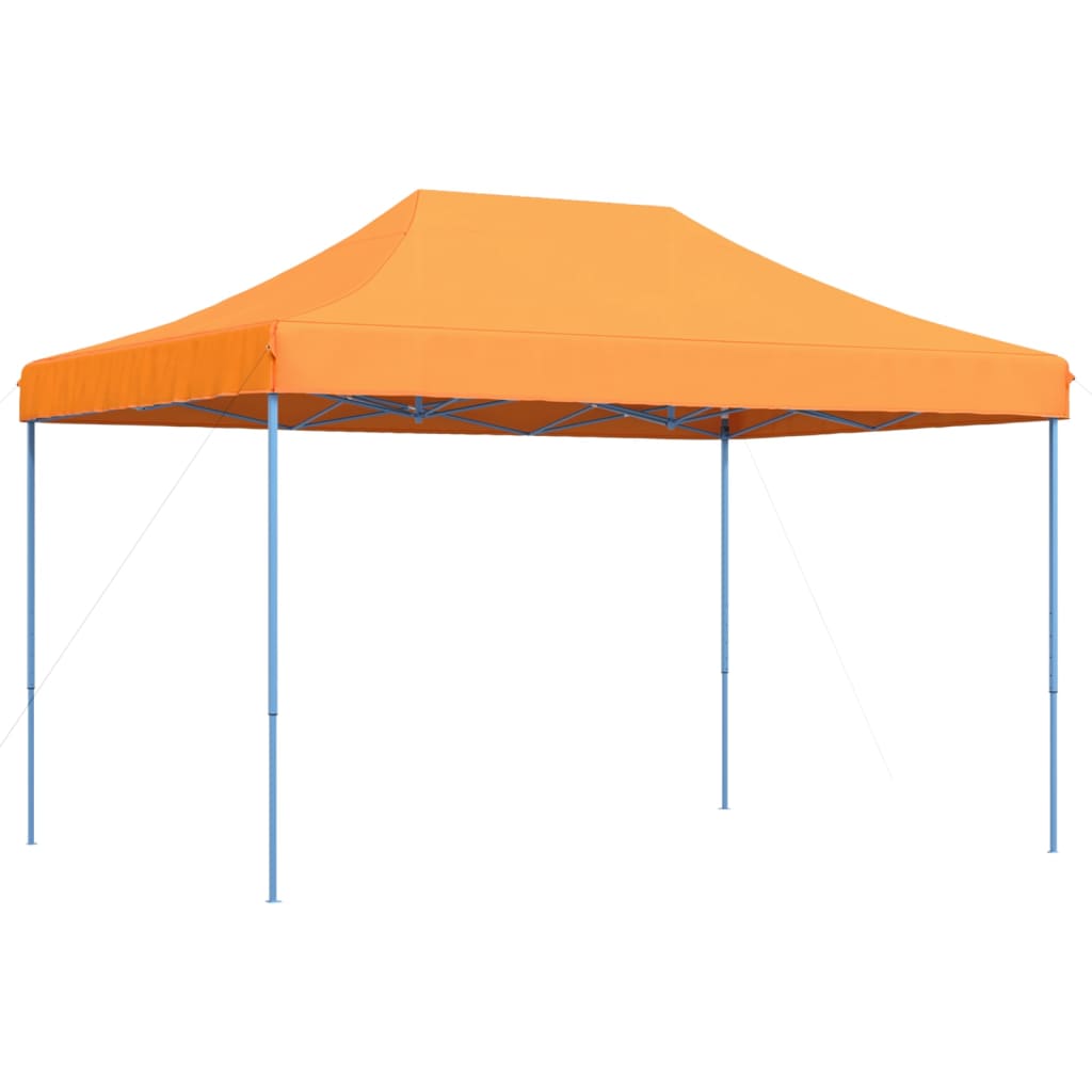 Tenda para festas pop-up dobrável 410x279x315 cm laranja