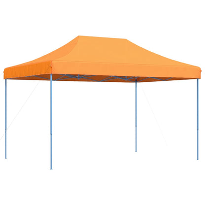 Tenda para festas pop-up dobrável 410x279x315 cm laranja